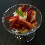 Beet and Endive Verrine