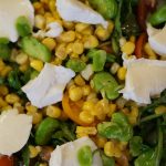 Spring Salad with Fava Beans